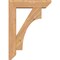 Ekena Millwork Westlake Slat Smooth Bracket w/ Offset Brace, Western Red Cedar, 5 1/2"W x 20"D x 28"H BKT0604X20X28WTL06SWR - alternate 4